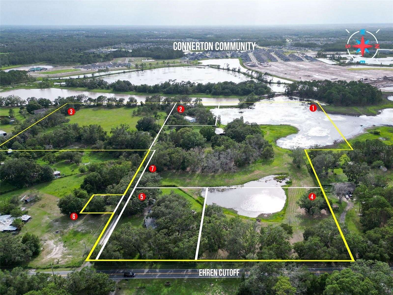 25.3 Acres of Land for Sale in Land O' Lakes, Florida
