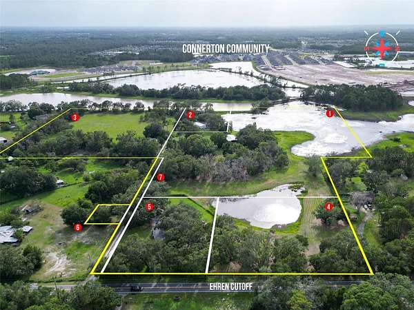 25.3 Acres of Land for Sale in Land O' Lakes, Florida