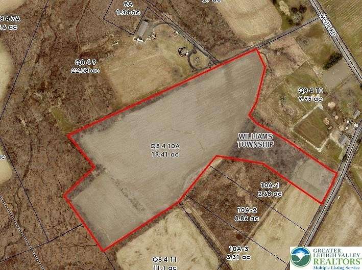 19.4 Acres of Land for Sale in Williams Township, Pennsylvania