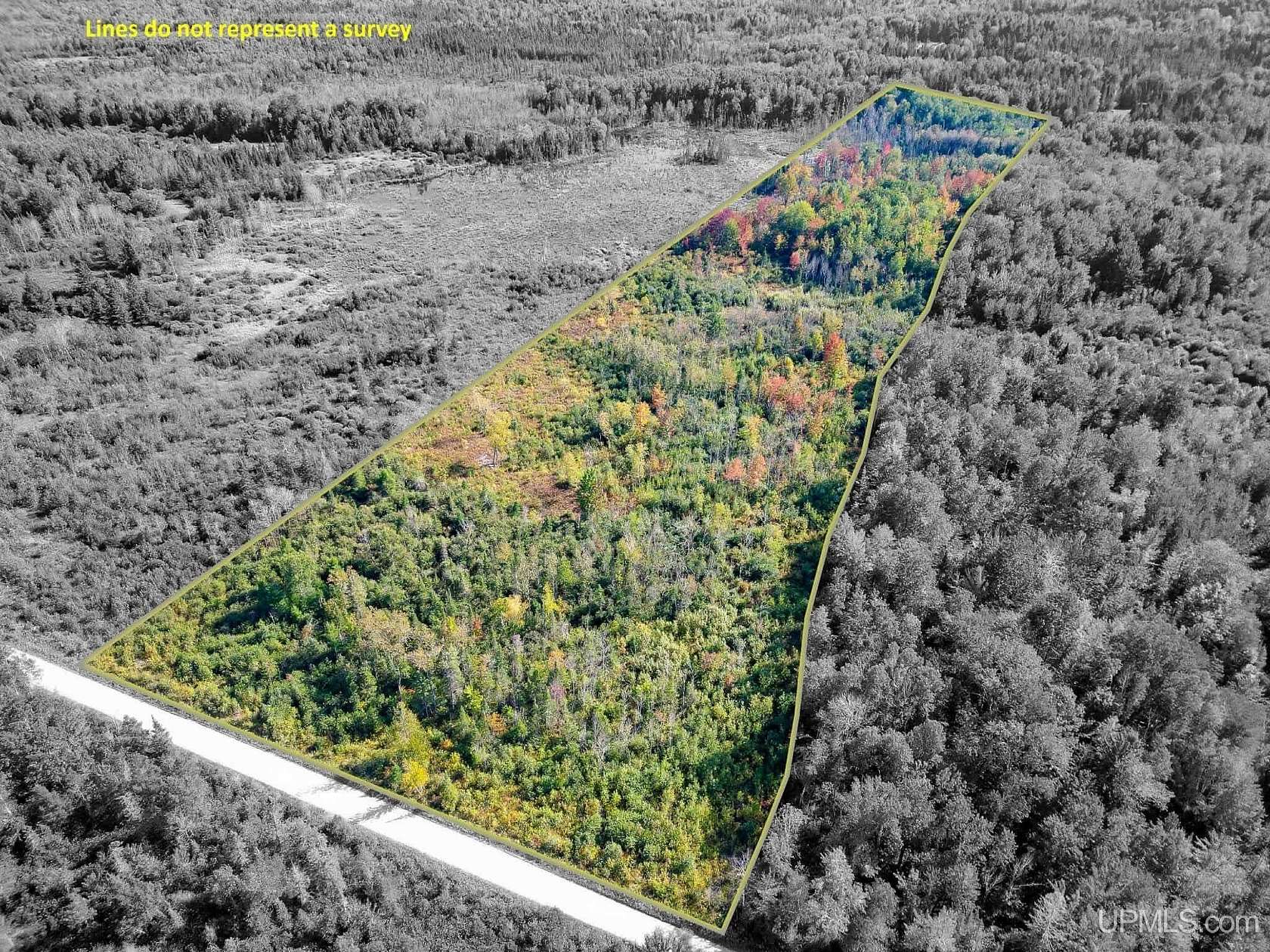 20 Acres of Recreational Land for Sale in Rock, Michigan