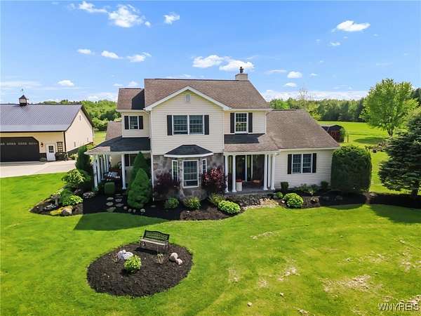 24.5 Acres of Agricultural Land with Home for Sale in Holland, New York