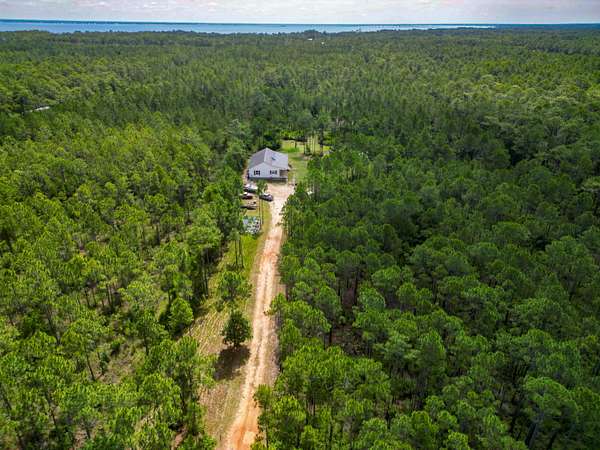 10 Acres of Residential Land with Home for Sale in Santa Rosa Beach, Florida
