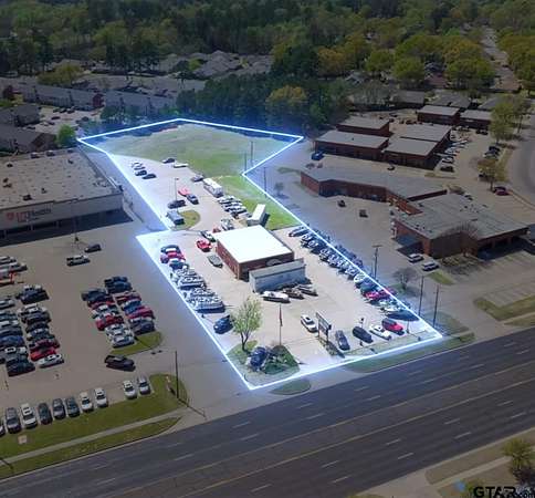 2.87 Acres of Improved Commercial Land for Lease in Tyler, Texas