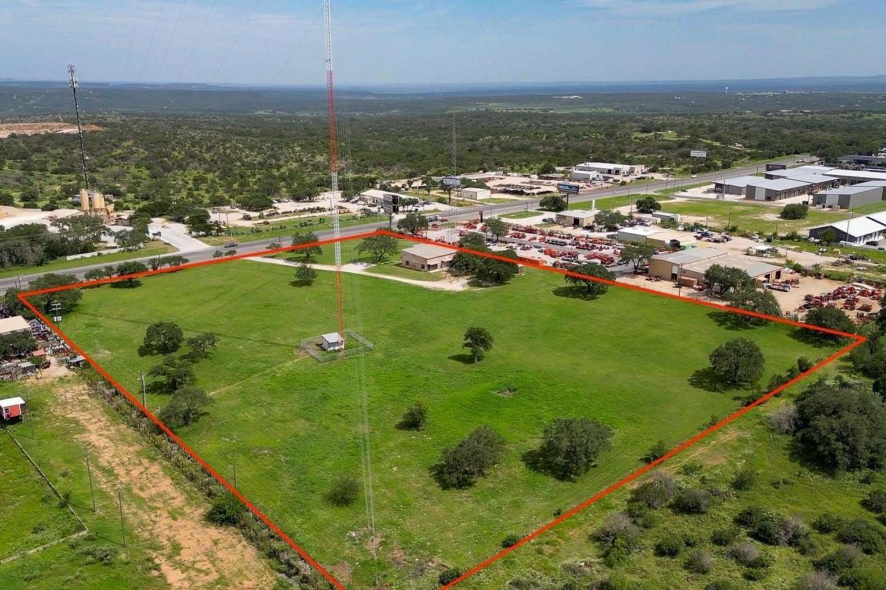 8.43 Acres of Improved Commercial Land for Sale in Marble Falls, Texas