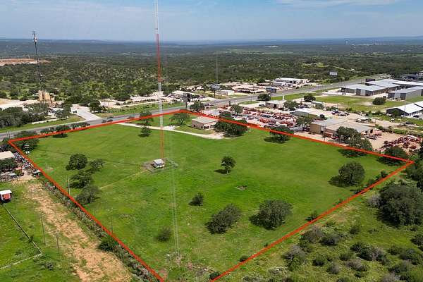 8.43 Acres of Commercial Land for Sale in Marble Falls, Texas