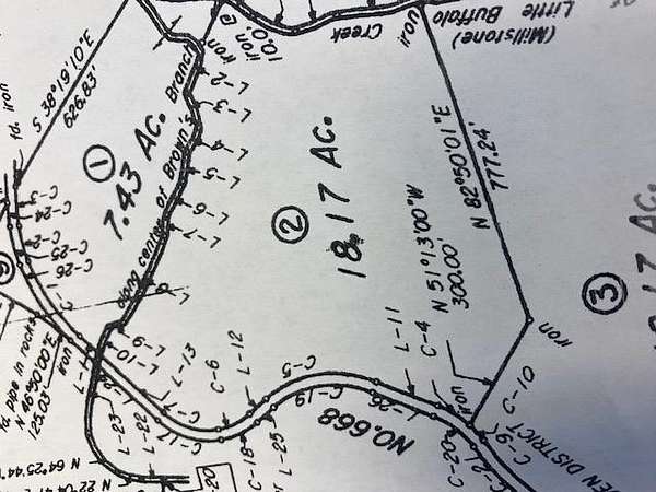 18.2 Acres of Recreational & Residential Land for Sale in Cullen, Virginia