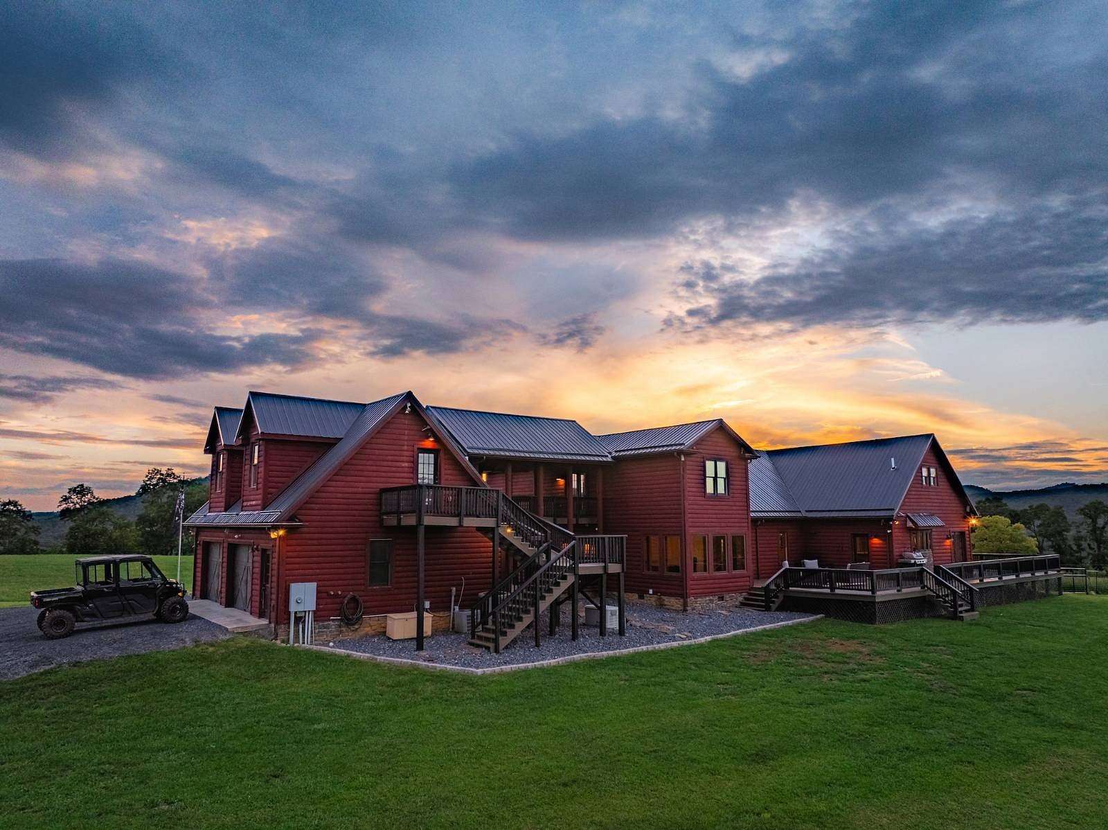 139 Acres of Recreational Land with Home for Sale in Wolfcreek, West Virginia