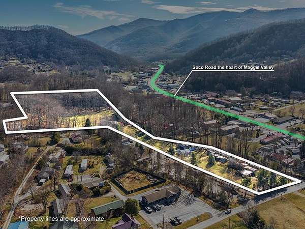 8.1 Acres of Commercial Land for Sale in Maggie Valley, North Carolina