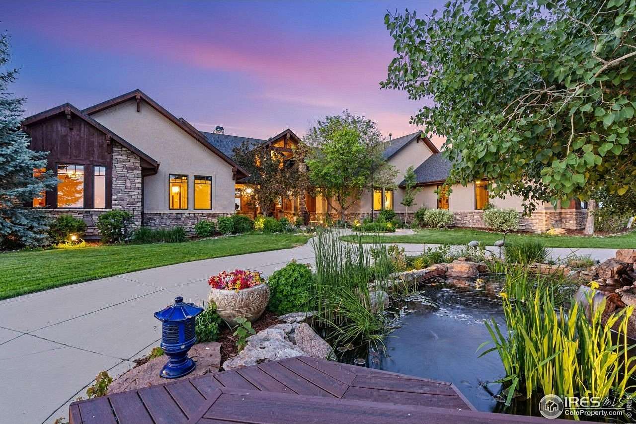 32.4 Acres of Recreational Land with Home for Sale in Windsor, Colorado