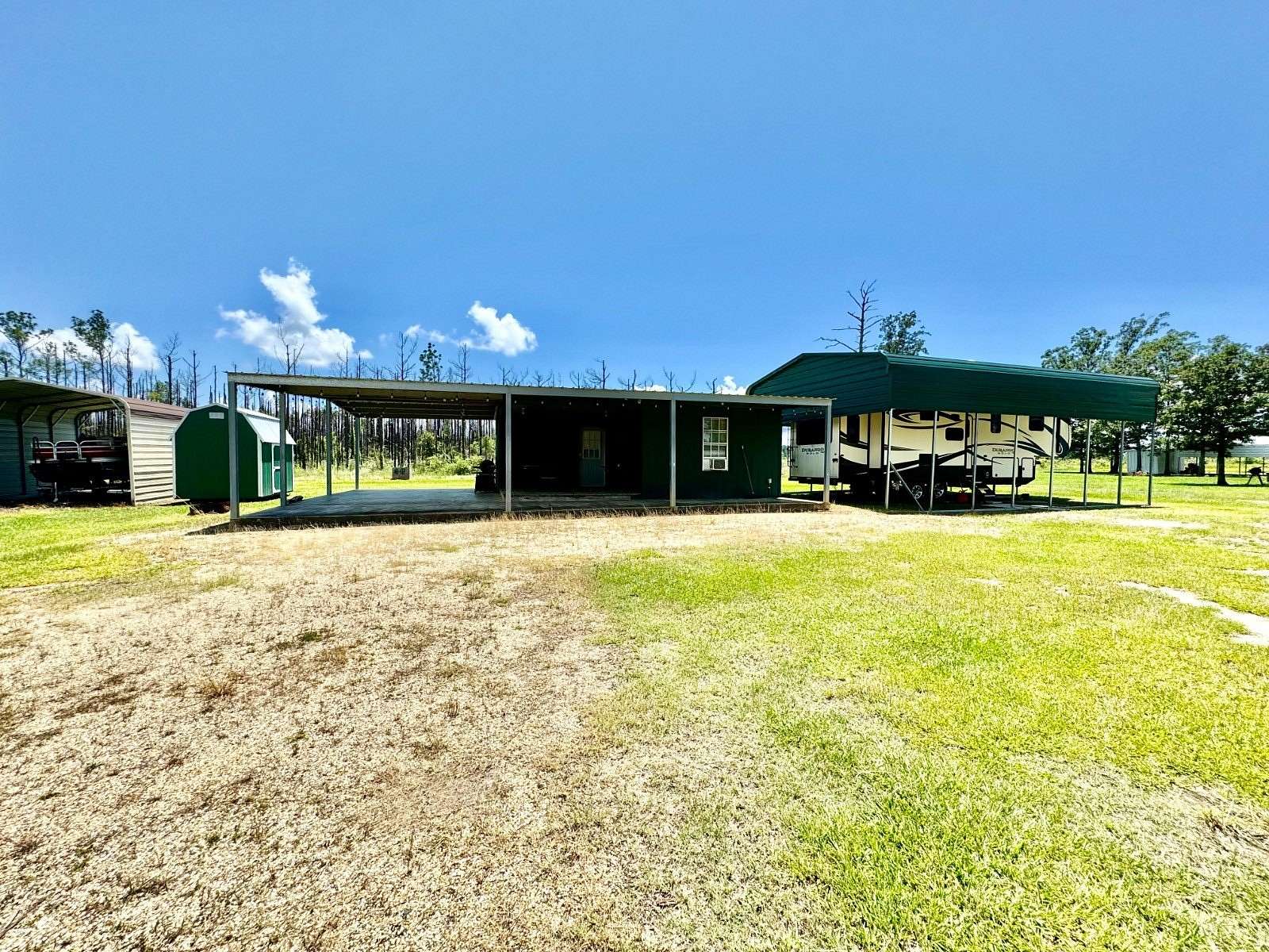 0.58 Acres of Residential Land with Home for Sale in Florien, Louisiana