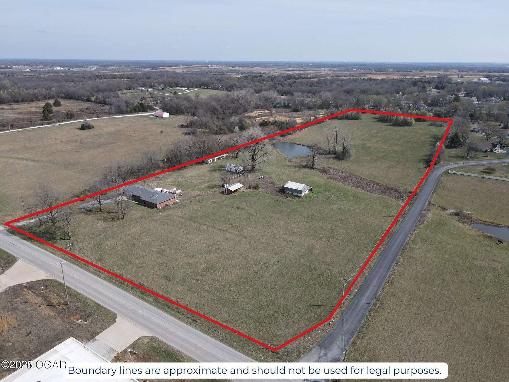 12 Acres of Commercial Land for Sale in Webb City, Missouri