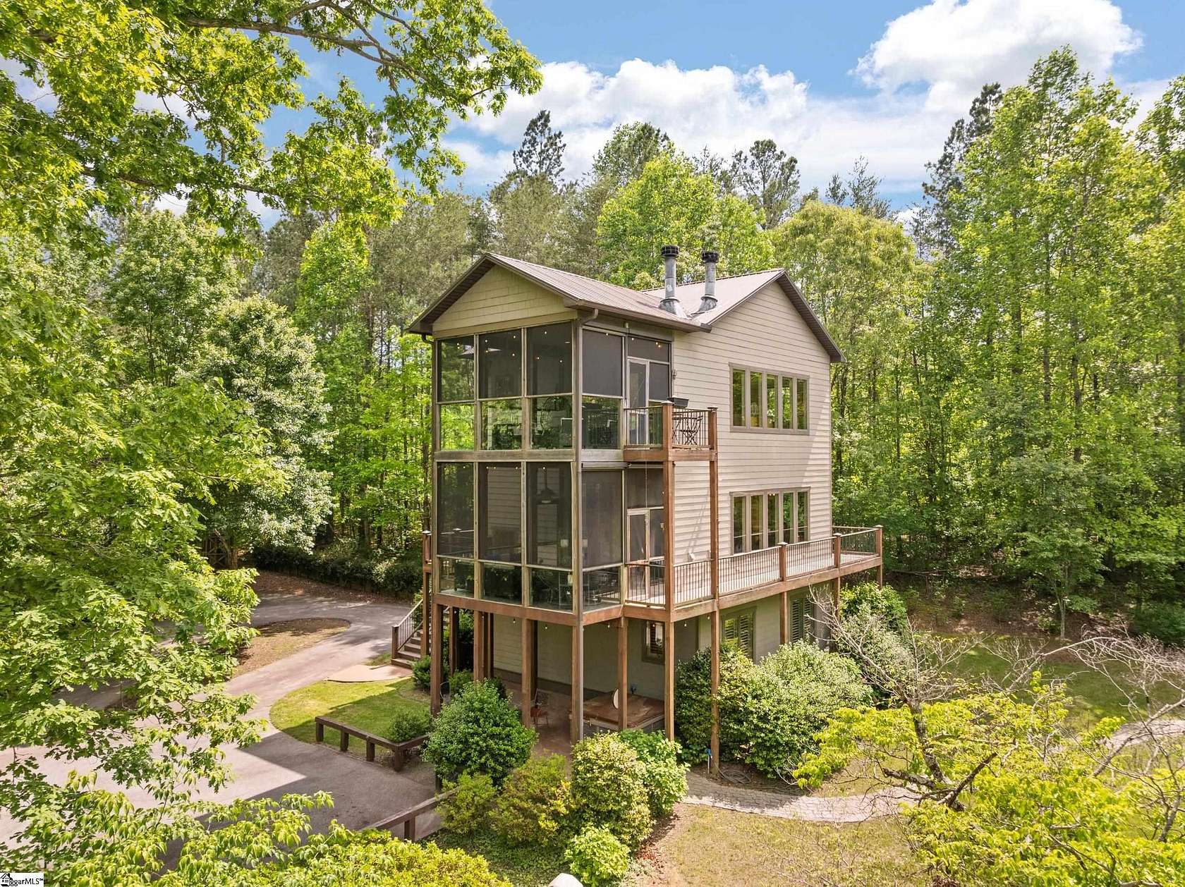 10 Acres of Land with Home for Sale in Landrum, South Carolina