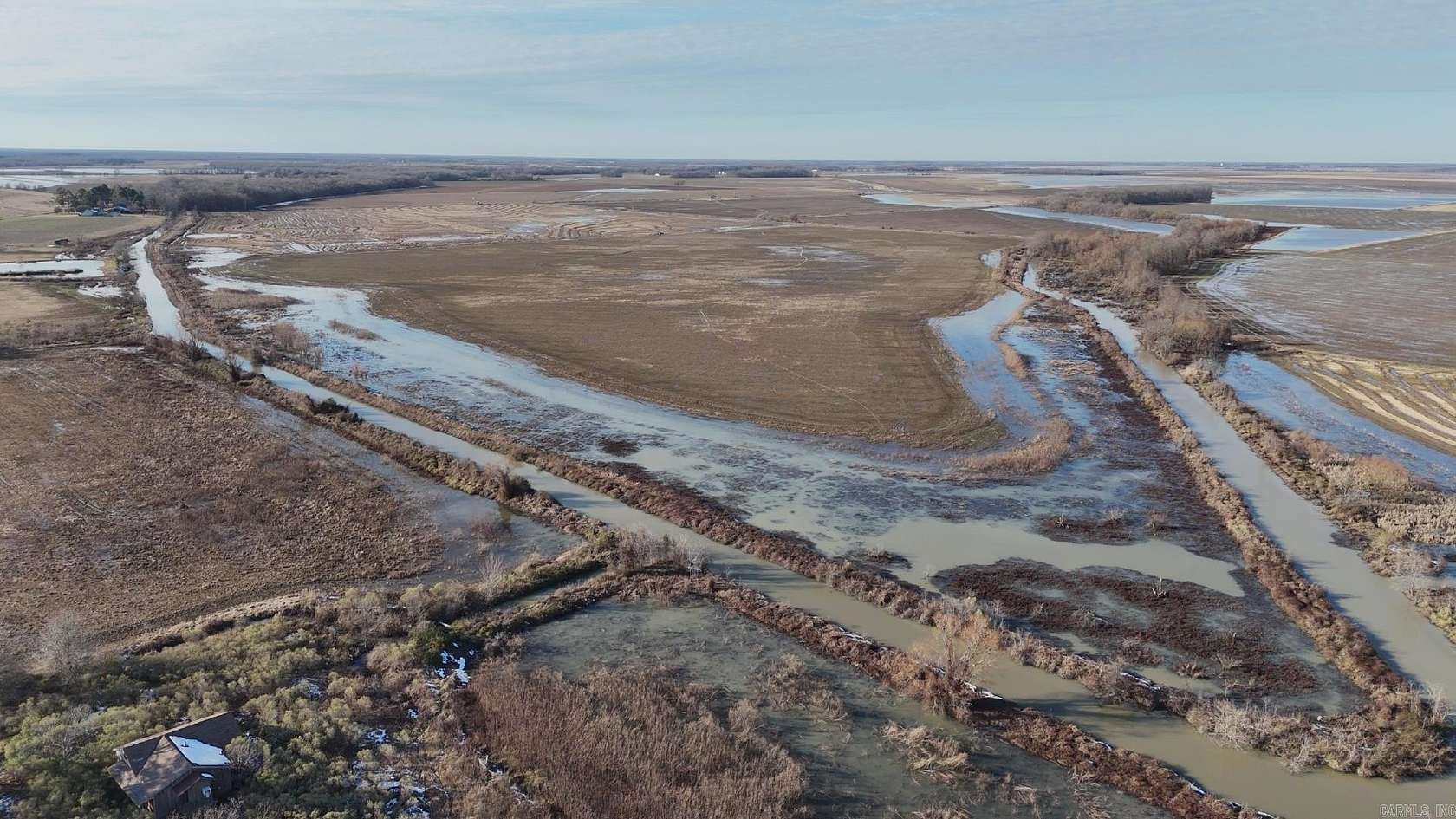 155 Acres of Land for Sale in Clarendon, Arkansas