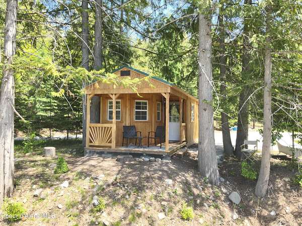 10 Acres of Recreational Land with Home for Sale in Hope, Idaho