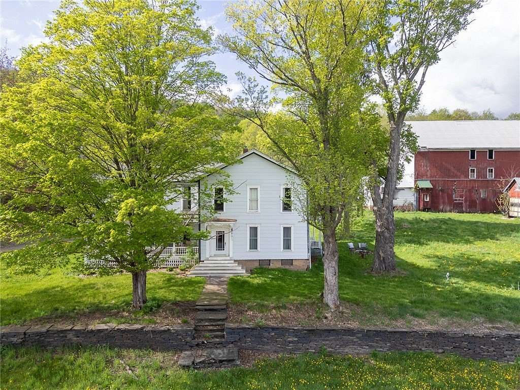 21 Acres of Agricultural Land with Home for Sale in Bloomville, New York