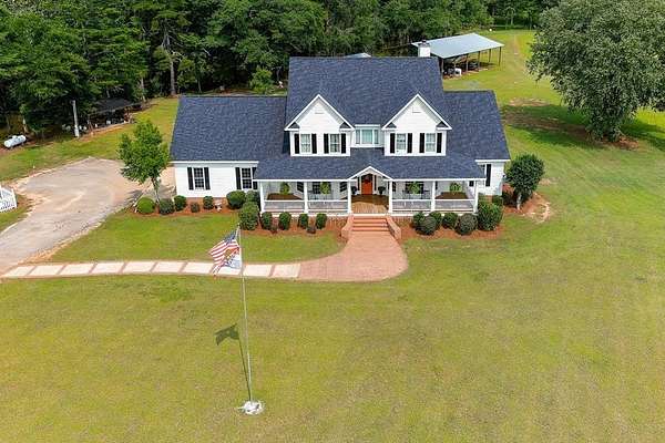 157 Acres of Recreational Land with Home for Sale in Colquitt, Georgia