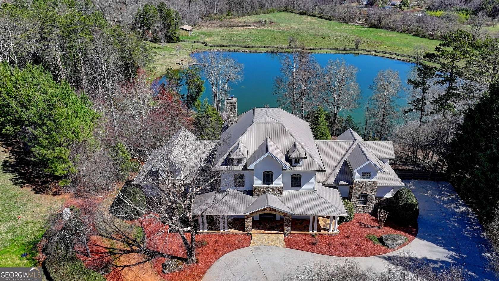 89.3 Acres of Land with Home for Sale in Murrayville, Georgia