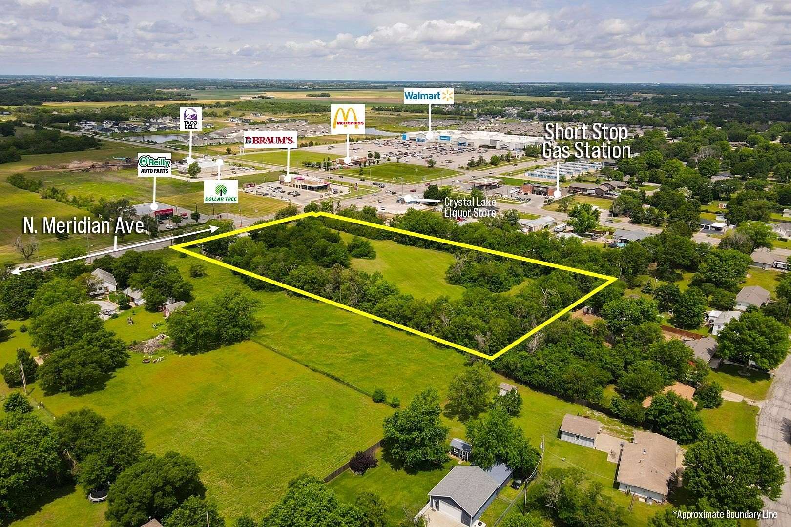 4.57 Acres of Improved Mixed-Use Land for Sale in Wichita, Kansas