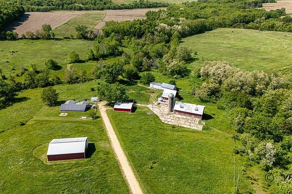 32.6 Acres of Land with Home for Sale in Elizabeth, Illinois