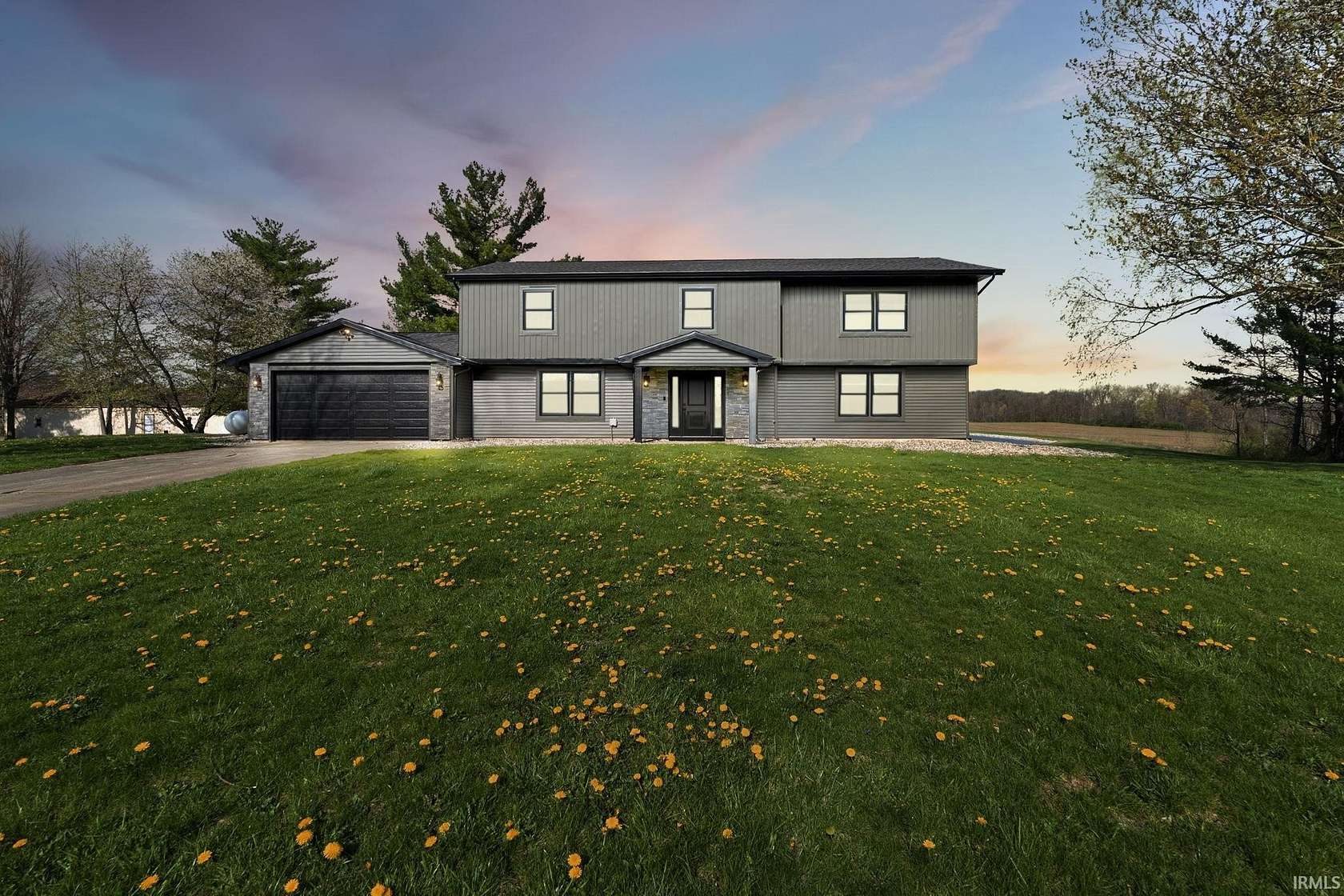 22.4 Acres of Land with Home for Sale in Ossian, Indiana