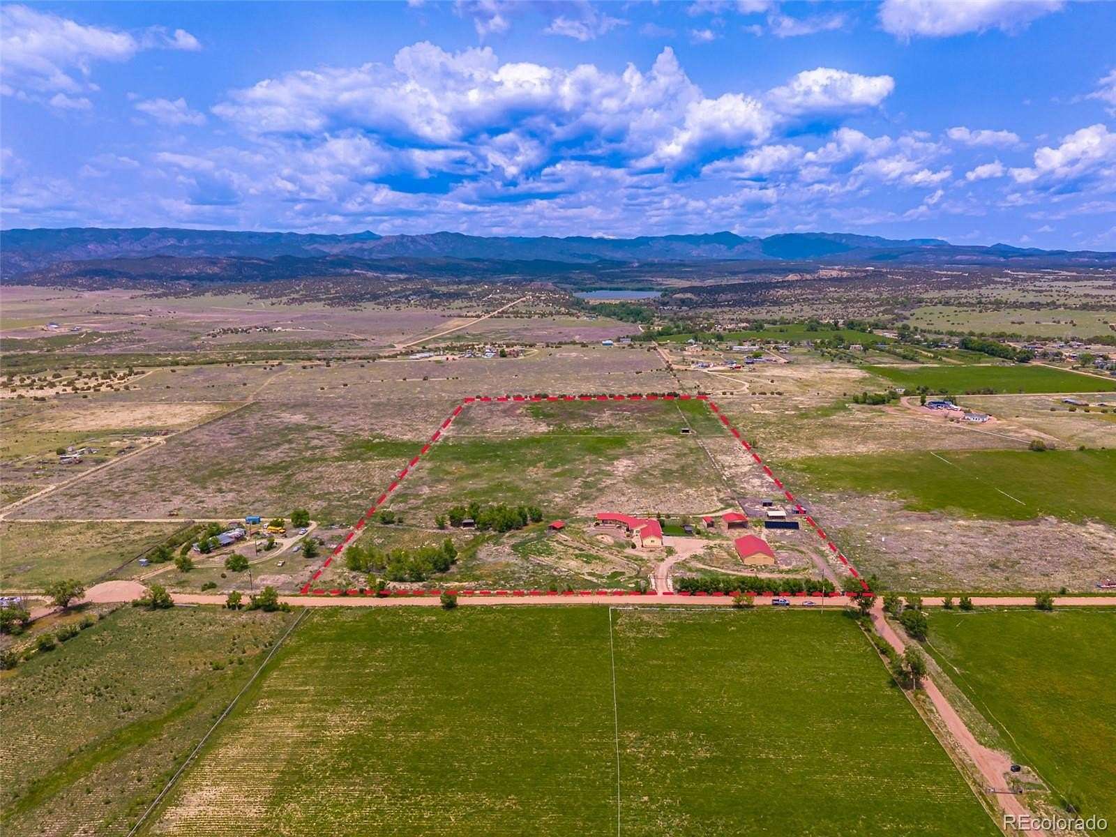 20 Acres of Land with Home for Sale in Penrose, Colorado