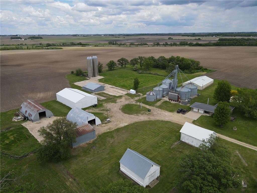 50 Acres of Agricultural Land with Home for Sale in Le Roy Township, Minnesota