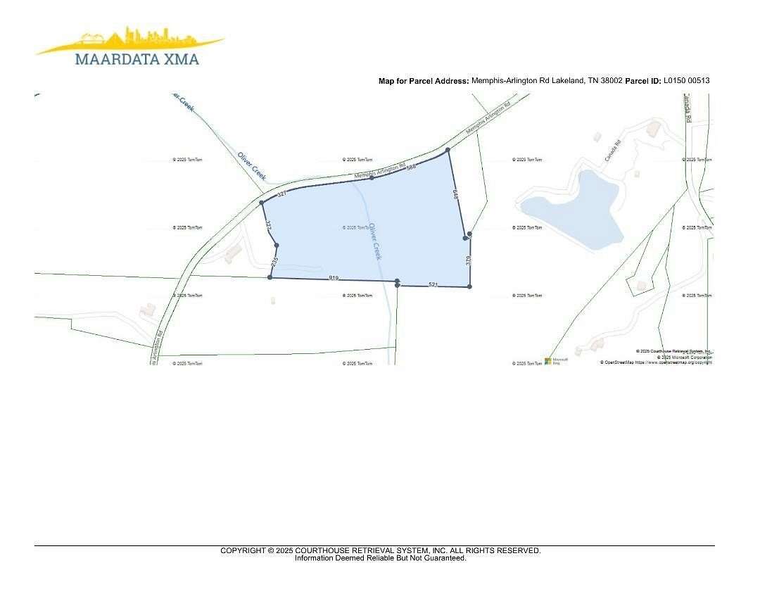 24.8 Acres of Land for Sale in Lakeland, Tennessee
