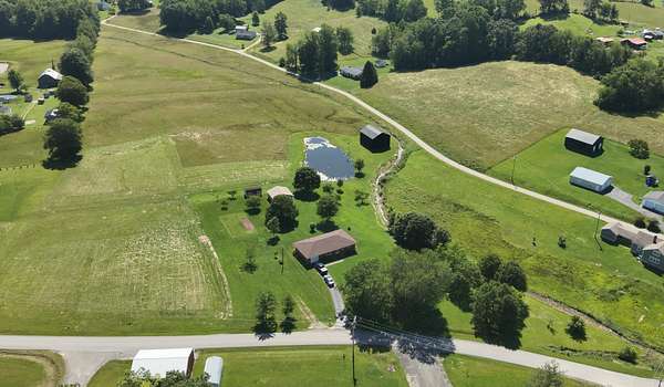 14 Acres of Land with Home for Sale in McKee, Kentucky