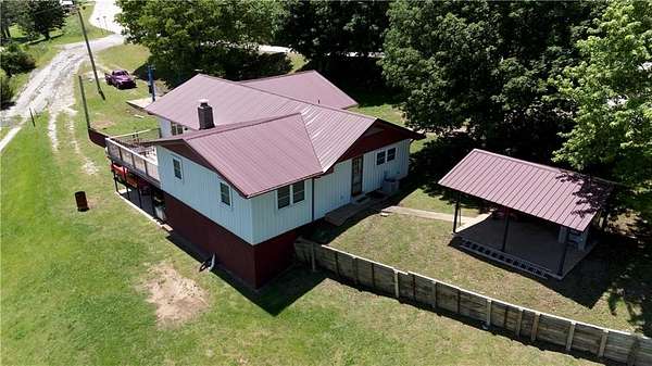 14.2 Acres of Land with Home for Sale in Mount Judea, Arkansas