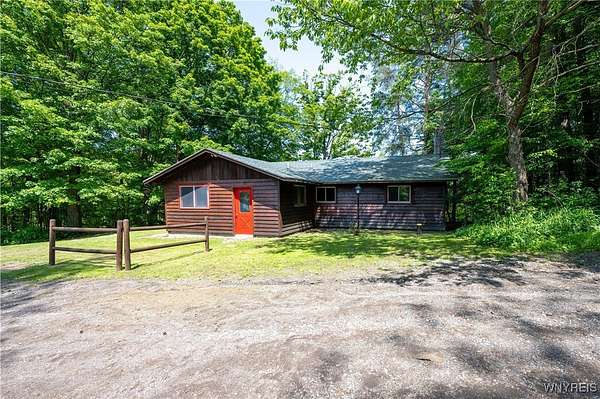 22.6 Acres of Recreational Land with Home for Sale in Java Center, New York