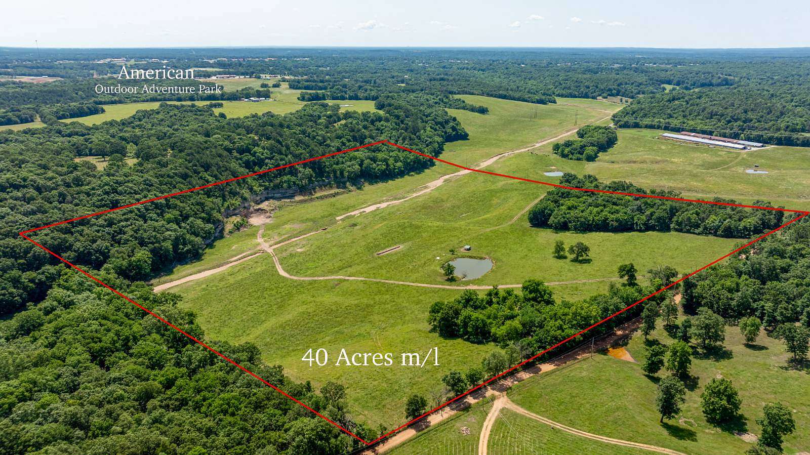 40 Acres of Recreational Land for Sale in Jay, Oklahoma