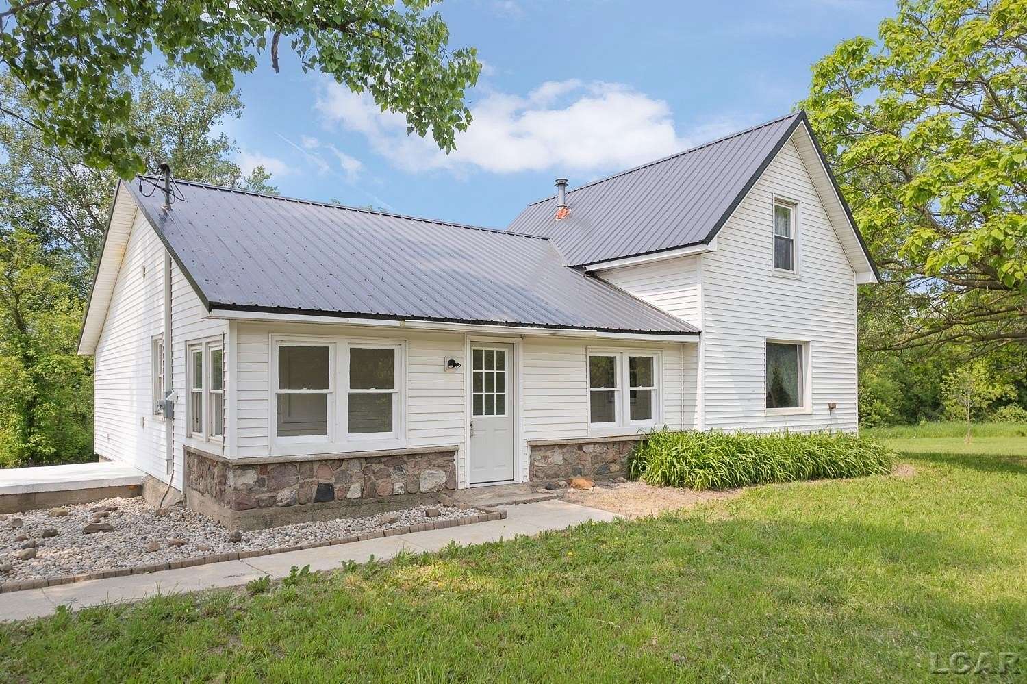 5 Acres of Residential Land with Home for Sale in Onsted, Michigan