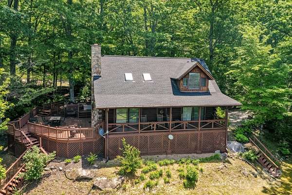 4.48 Acres of Residential Land with Home for Sale in Black Mountain, North Carolina