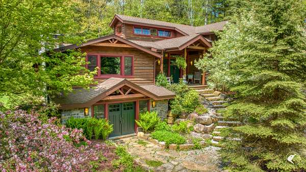 7 Acres of Residential Land with Home for Sale in Lake Placid, New York