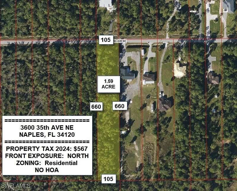 1.59 Acres of Residential Land for Sale in Naples, Florida