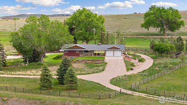 44 Acres of Land with Home for Sale in Fort Collins, Colorado