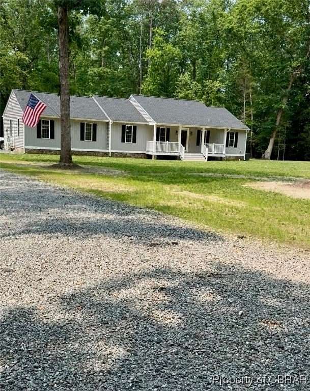 6.9 Acres of Residential Land with Home for Sale in West Point, Virginia