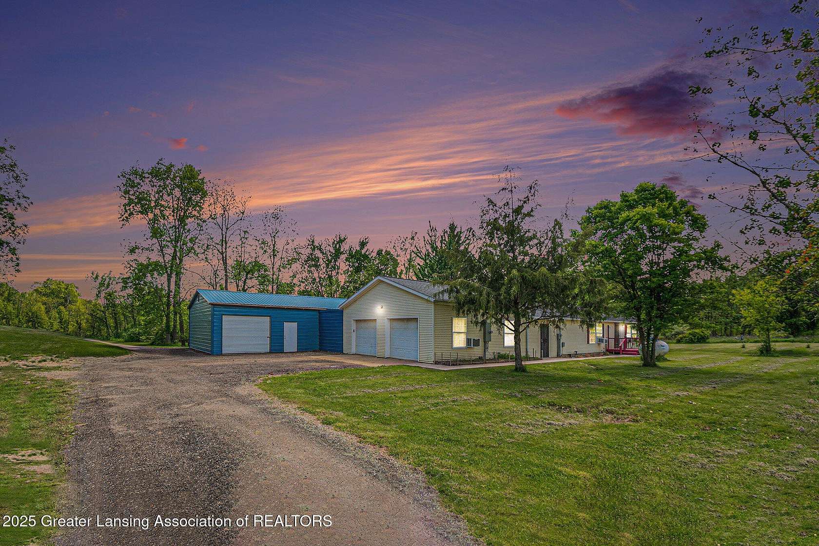 5 Acres of Residential Land with Home for Sale in Charlotte, Michigan