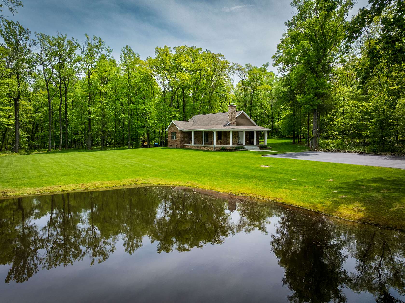 27.3 Acres of Recreational Land with Home for Sale in Myersville, Maryland