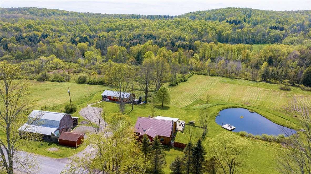 26 Acres of Land with Home for Sale in Norwich, New York