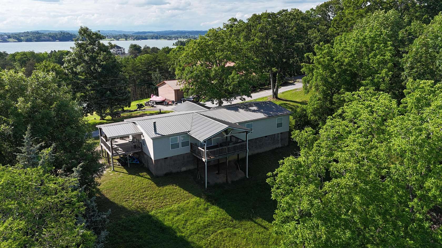 1.7 Acres of Land with Home for Sale in Dandridge, Tennessee