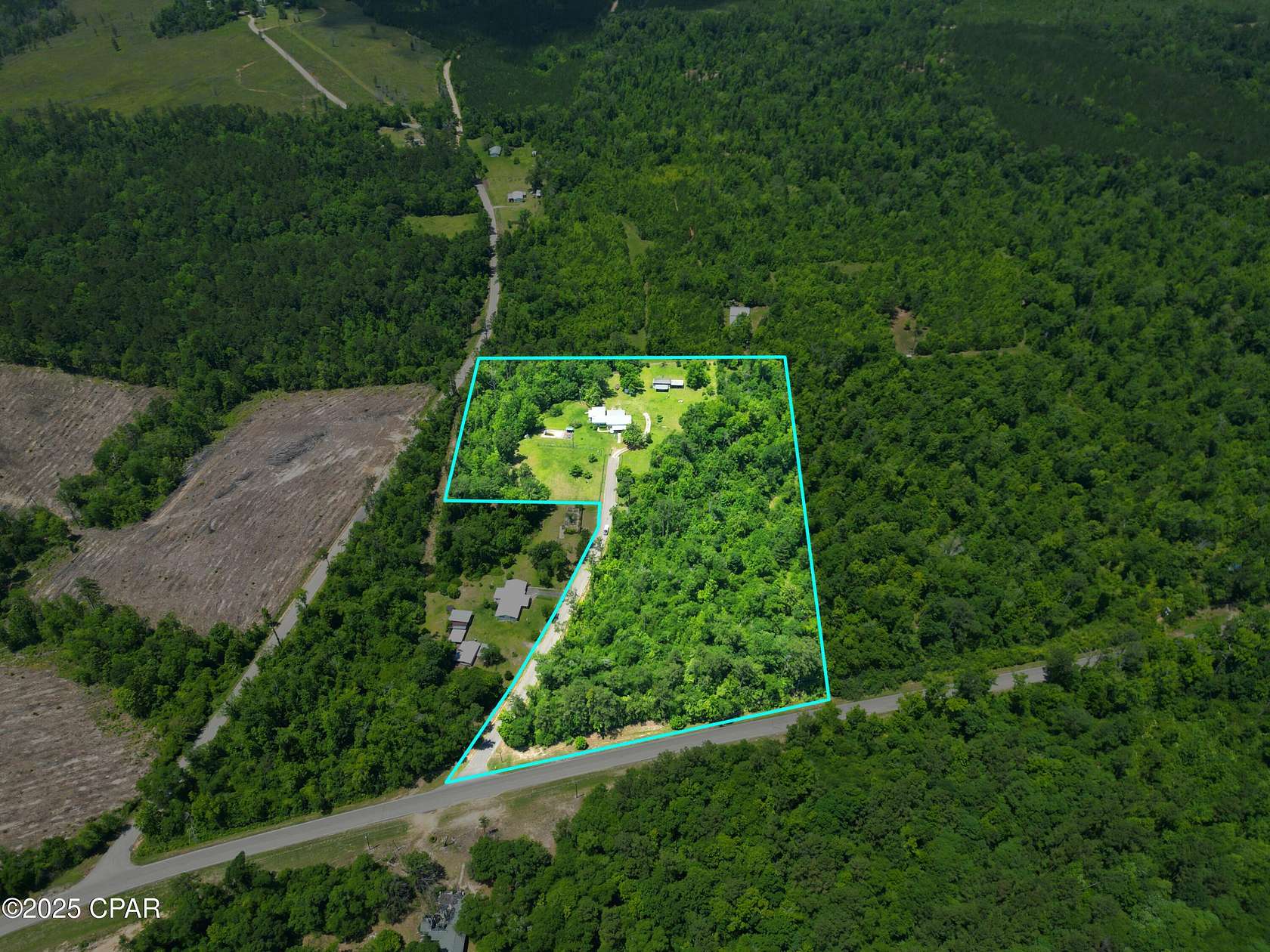 10 Acres of Land with Home for Sale in Chattahoochee, Florida