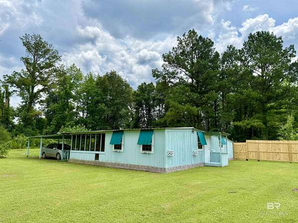 5 Acres of Residential Land with Home for Sale in Brewton, Alabama