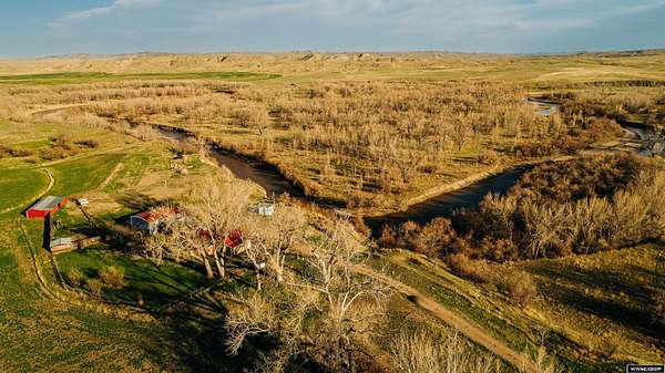 327 Acres of Land with Home for Sale in Kaycee, Wyoming