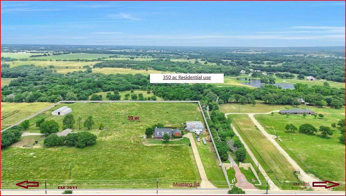 10 Acres of Mixed-Use Land for Sale in Pilot Point, Texas