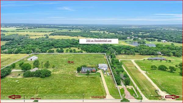 10 Acres of Mixed-Use Land for Sale in Pilot Point, Texas