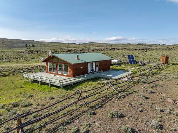 40 Acres of Recreational Land with Home for Sale in Lander, Wyoming