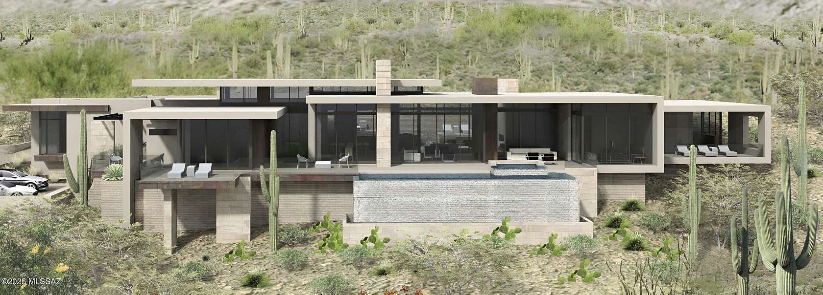 3.26 Acres of Residential Land with Home for Sale in Tucson, Arizona