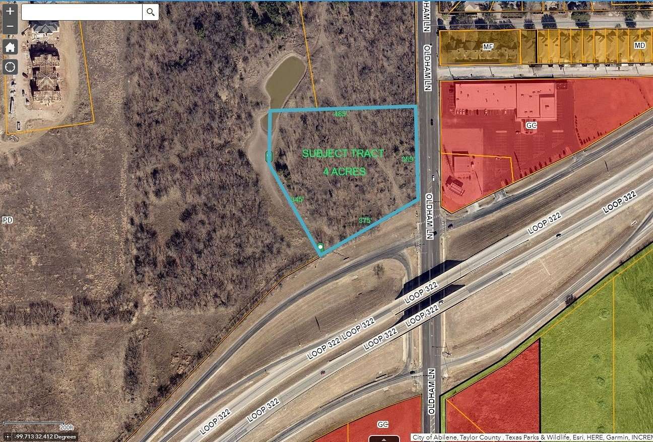 4 Acres of Land for Sale in Abilene, Texas