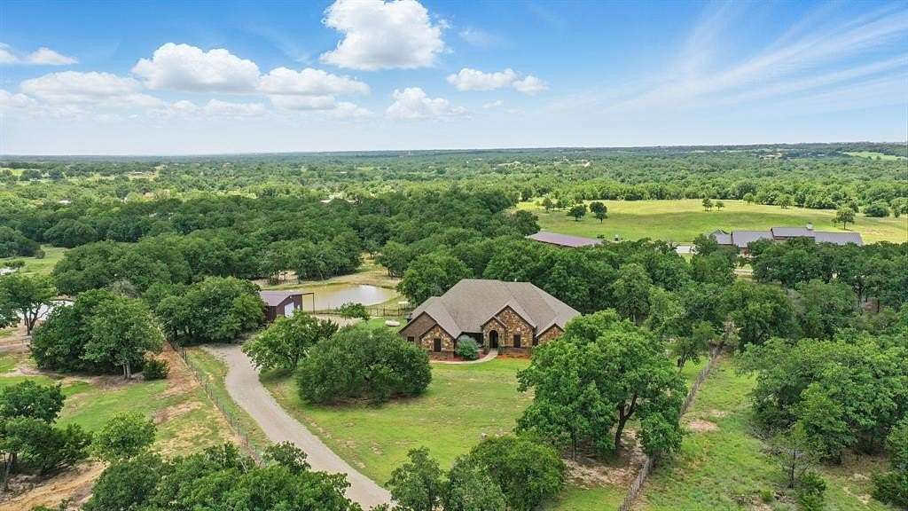 6.32 Acres of Residential Land with Home for Sale in Weatherford, Texas